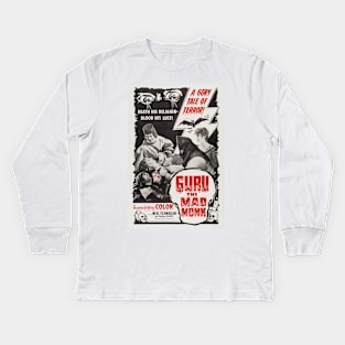 Guru the Mad Monk Kids Long Sleeve T-Shirt